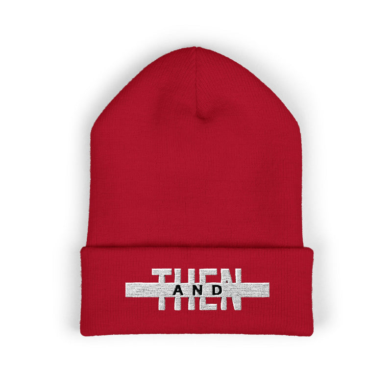 IJTT Beanie Hat: AT Strike White | Red