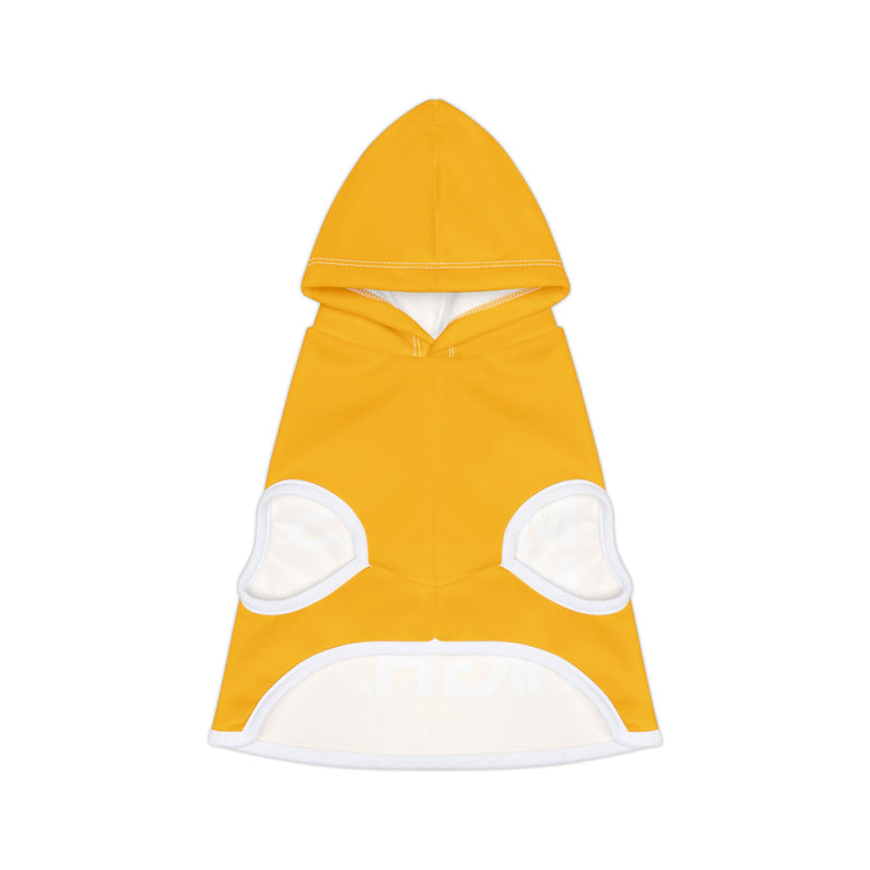 MMMH Pet Hoodie: Yellow | White