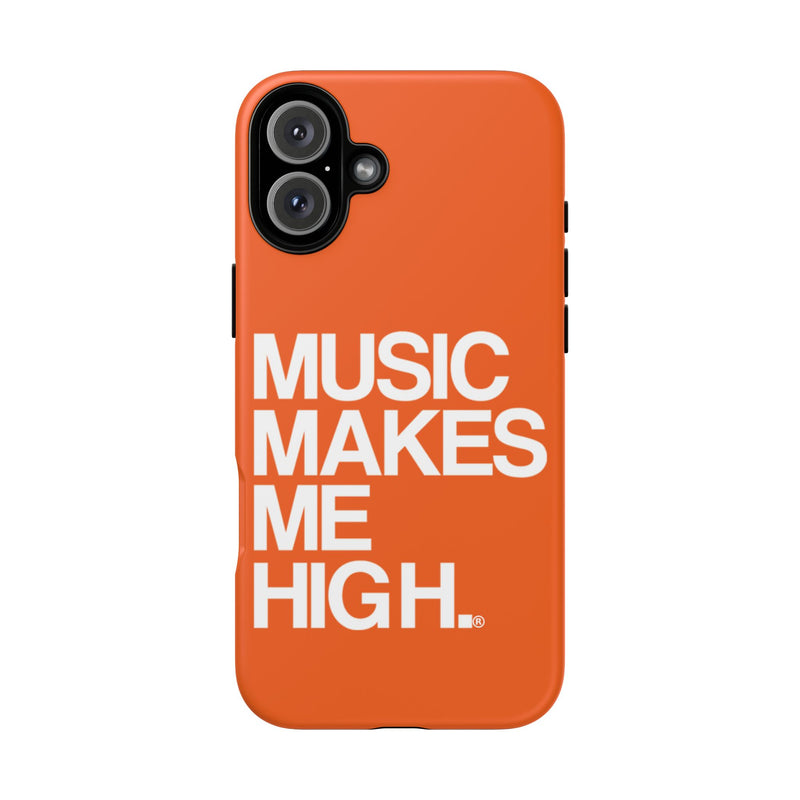 MMMH Classic Phone Case: Orange | White