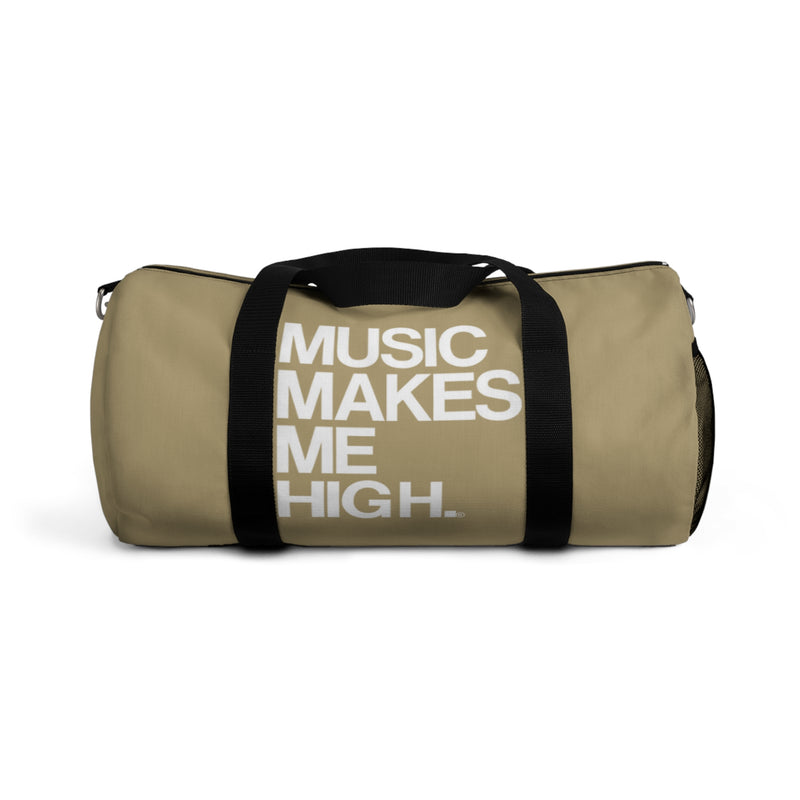 MMMH Duffle Bag: Gold | White