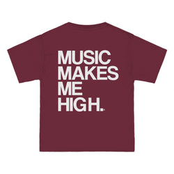 MMMH Unisex T-Shirt: Maroon | White Lettering