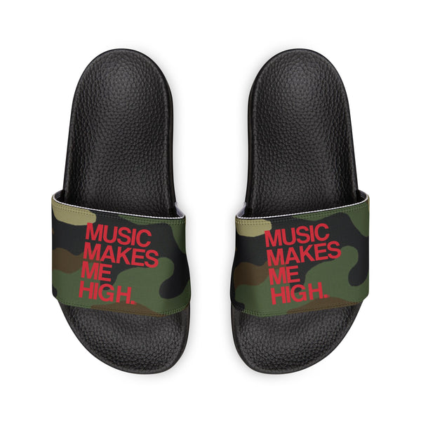 MMMH Unisex Sandals: Camo/Black | Red