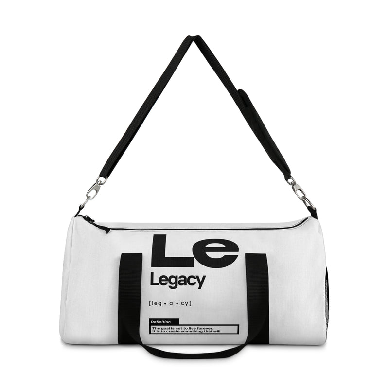 NOVL Duffel Bag: Legacy White | Black