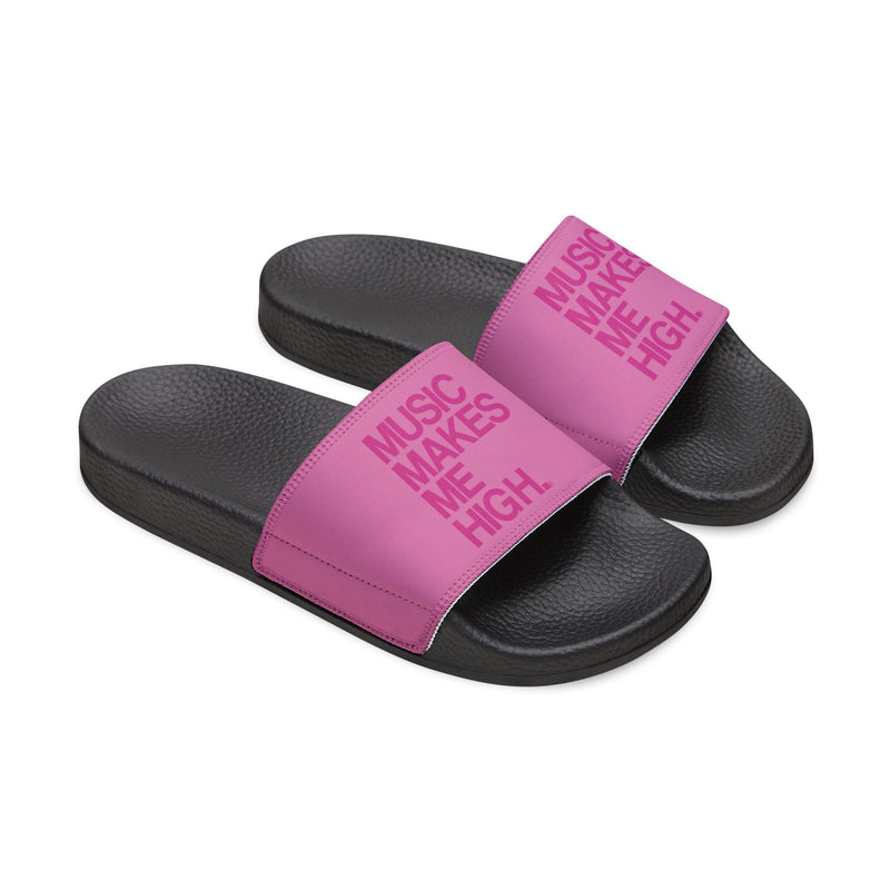 MMMH Unisex Sandals: Light Pink/Black | Pink