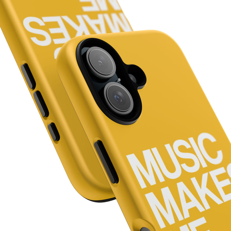 MMMH Classic Phone Case: Yellow | White