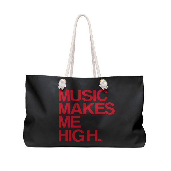 MMMH Weekender Bag (Rope Handle): Black | Red