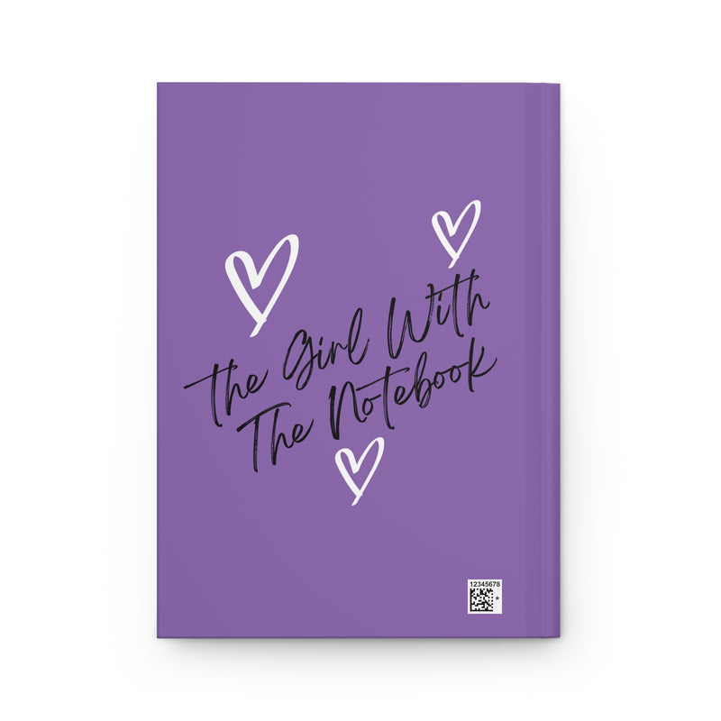 TGWTN Hardcover Journal: White/Black | Light Purple