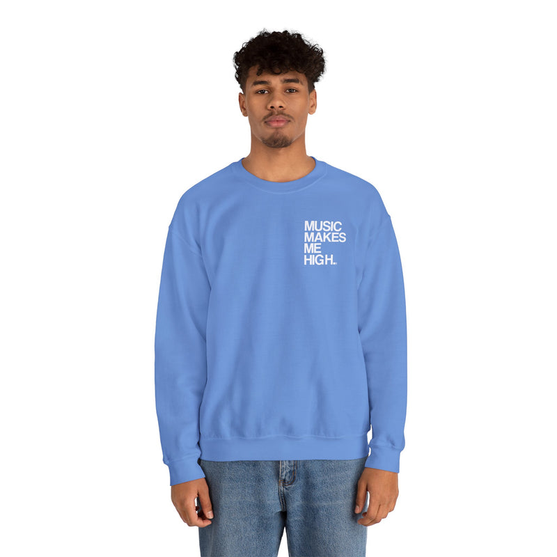 MMMH Unisex Sweatshirt: Carolina Blue | White