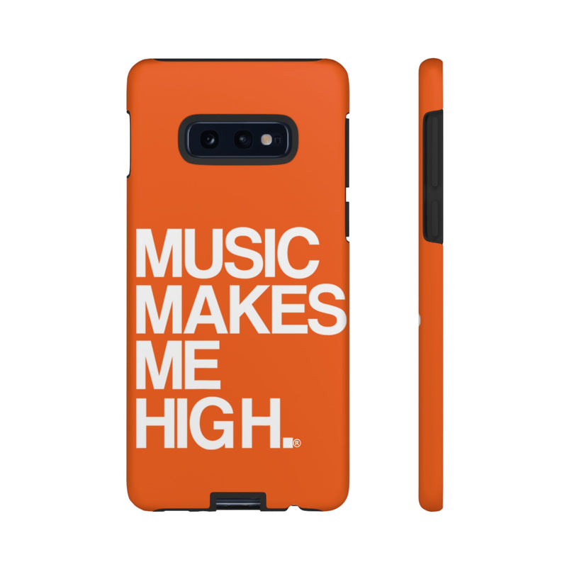 MMMH Classic Phone Case: Orange | White