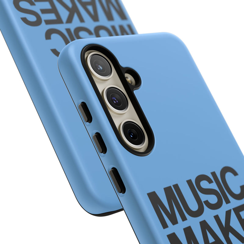 MMMH Classic Phone Case: Light Blue | Black