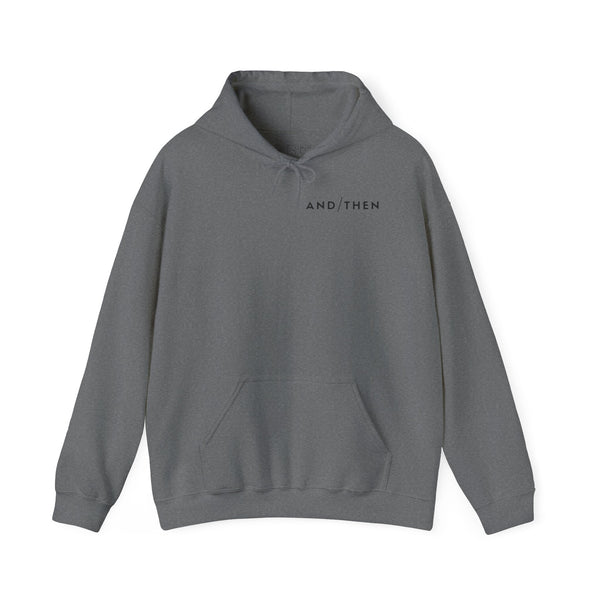 IJTT Unisex Hoodie: AT Slash Black | Grey