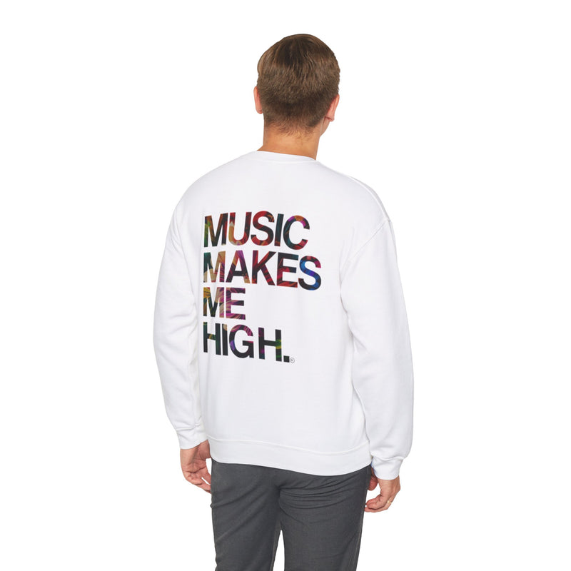 MMMH Unisex Sweatshirt: White | Floral