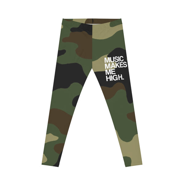 MMMH Leggings: Camo | White