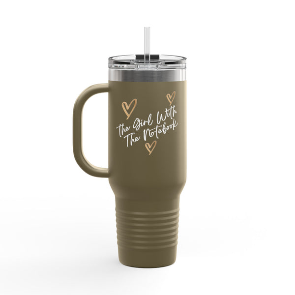 TGWTN Insulated Mug: Brown/White | Olive