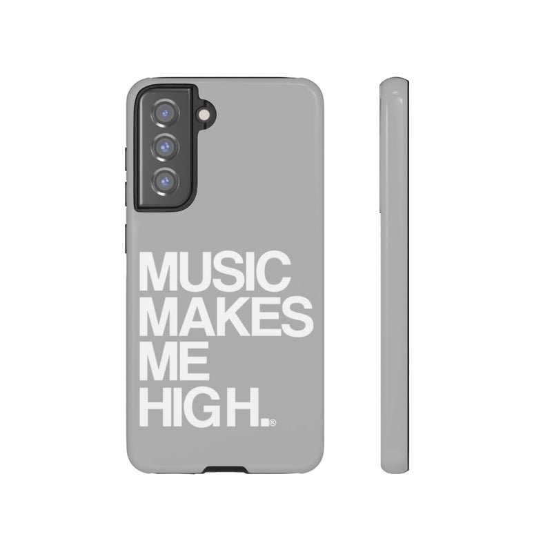 MMMH Classic Phone Case: Light Grey | White