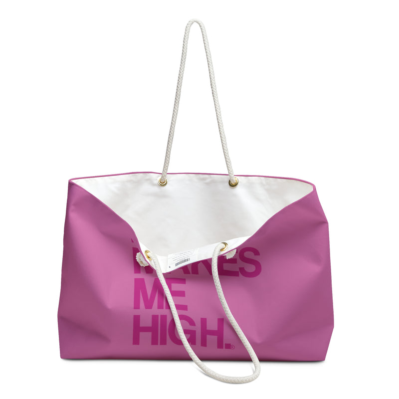 MMMH Weekender Bag (Rope Handle): Light Pink | Pink