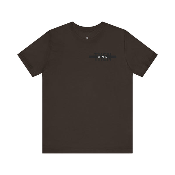 IJTT Unisex T-Shirt: AT Strike Black | Brown