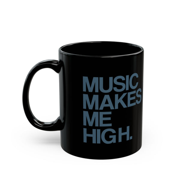 MMMH Black Mug: Indigo Blue