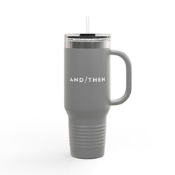 IJTT Insulated Mug: At Slash White | Grey