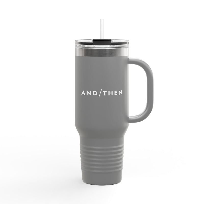 IJTT Insulated Mug: At Slash White | Grey