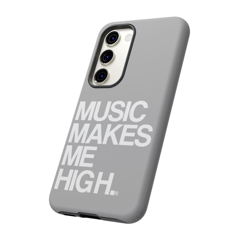 MMMH Classic Phone Case: Light Grey | White