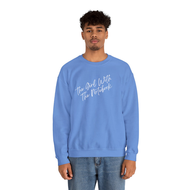 TGWTN Unisex Sweatshirt: White | Carolina Blue