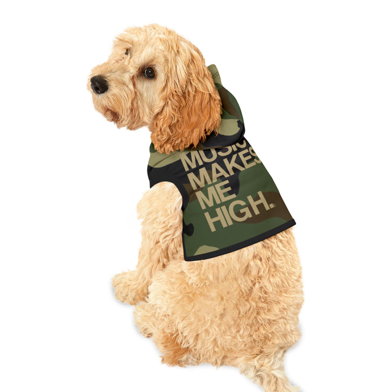 MMMH Pet Hoodie: Camo | Gold