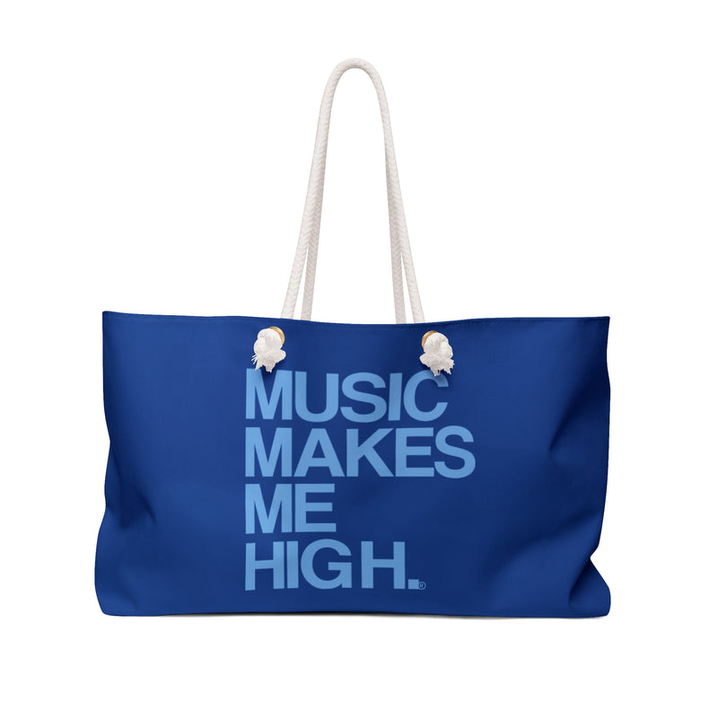 MMMH Weekender Bag (Rope Handle): Dark Blue | Light Blue