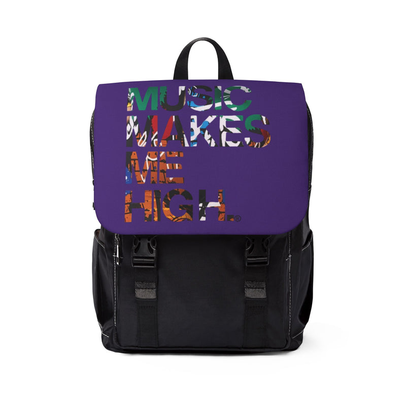 MMMH Backpack: Purple | Graffiti