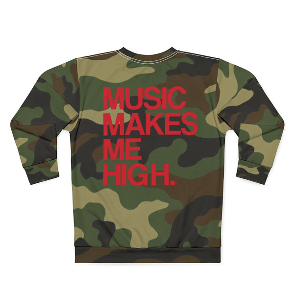 MMMH Unisex Sweatshirt: Camo | Red