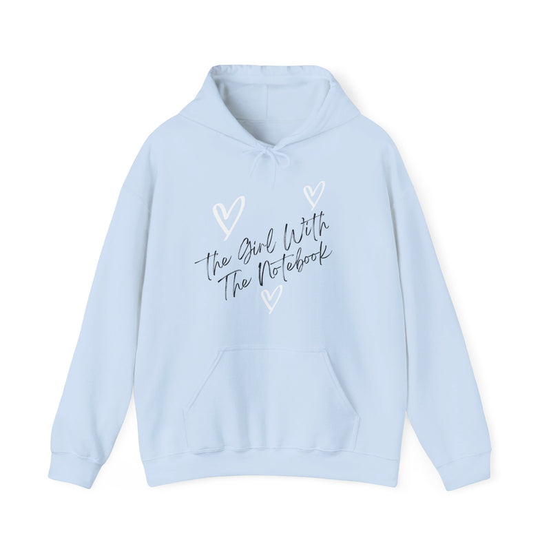 TGWTN Unisex Hoodie: White/Black | Light Blue