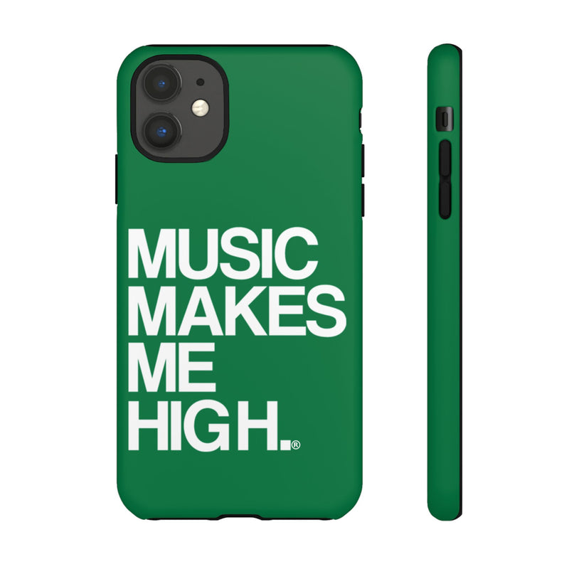 MMMH Classic Phone Case: Dark Green | White