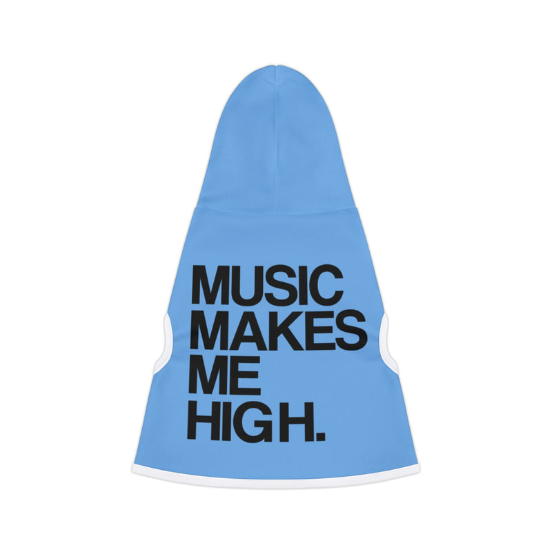 MMMH Pet Hoodie: Light Blue | Black