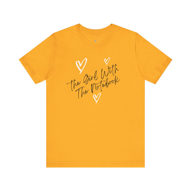 TGWTN Unisex T-Shirt: White/Black | Gold