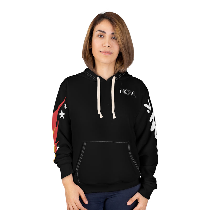 NOVL Unisex Hoodie: Survive | Black