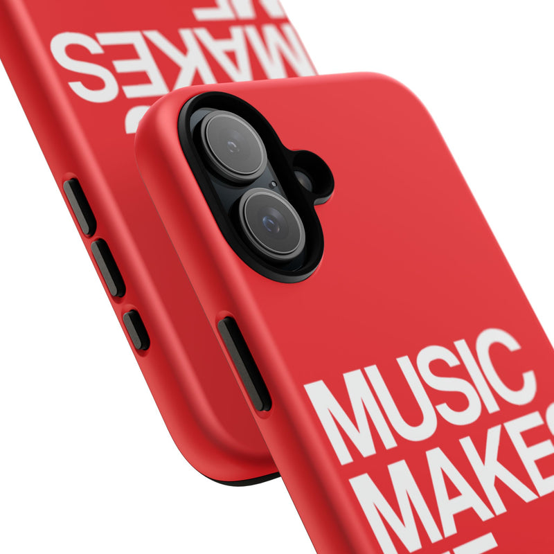 MMMH Classic Phone Case: Red | White