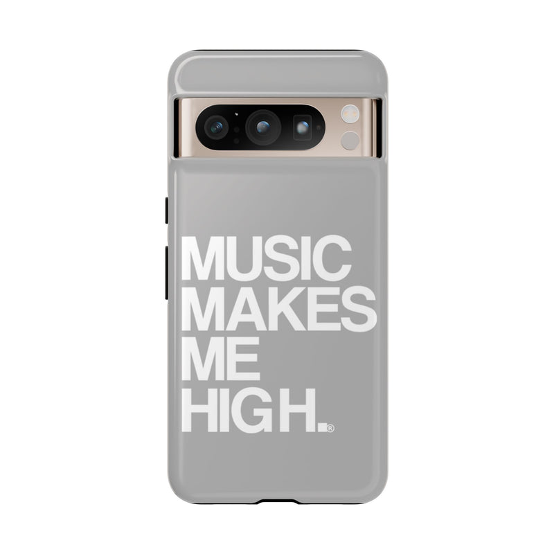 MMMH Classic Phone Case: Light Grey | White