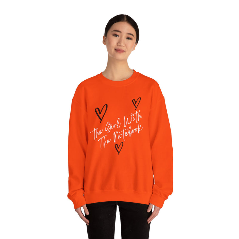 TGWTN Unisex Sweatshirt: Black/White | Orange