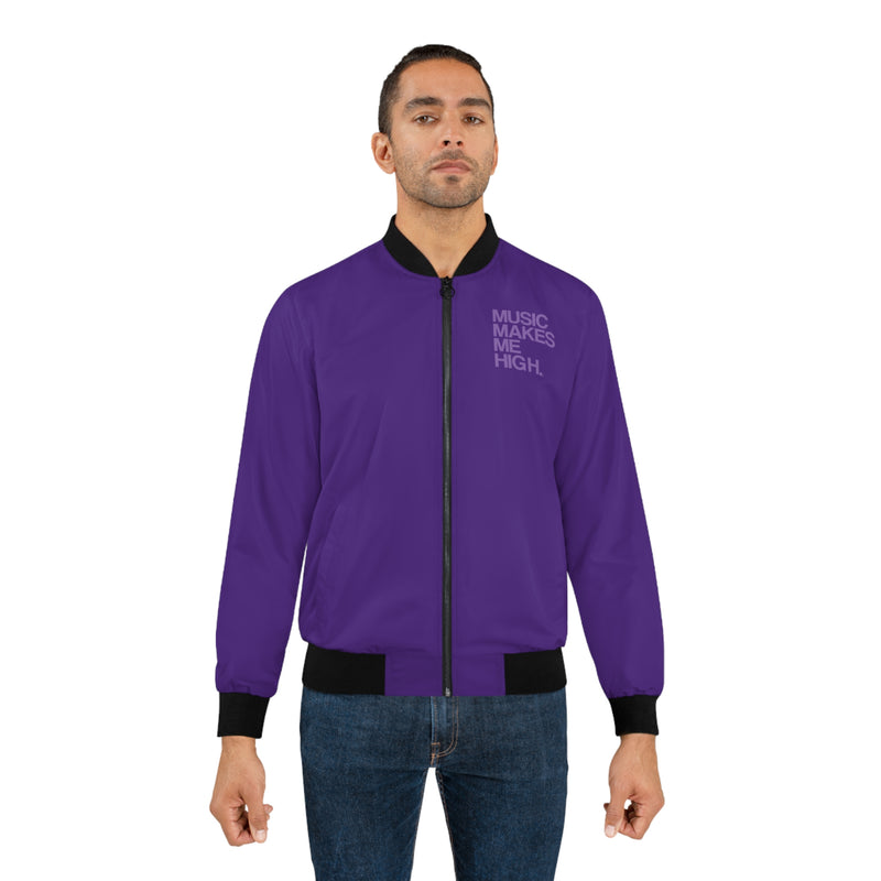 MMMH Unisex Bomber Jacket: Purple | Light Purple