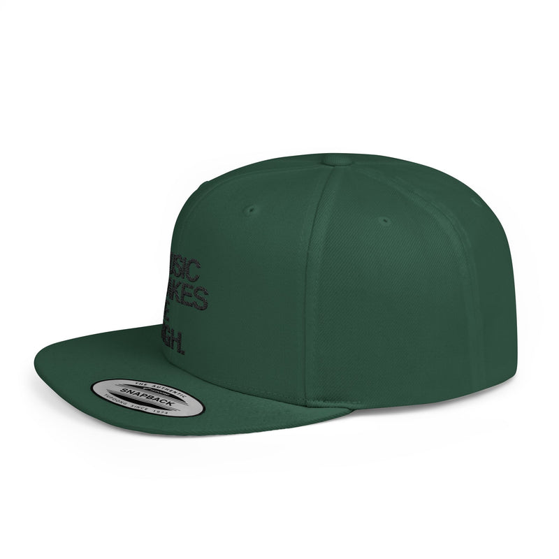 MMMH Classic Snapback: Forest Green_Black Lettering