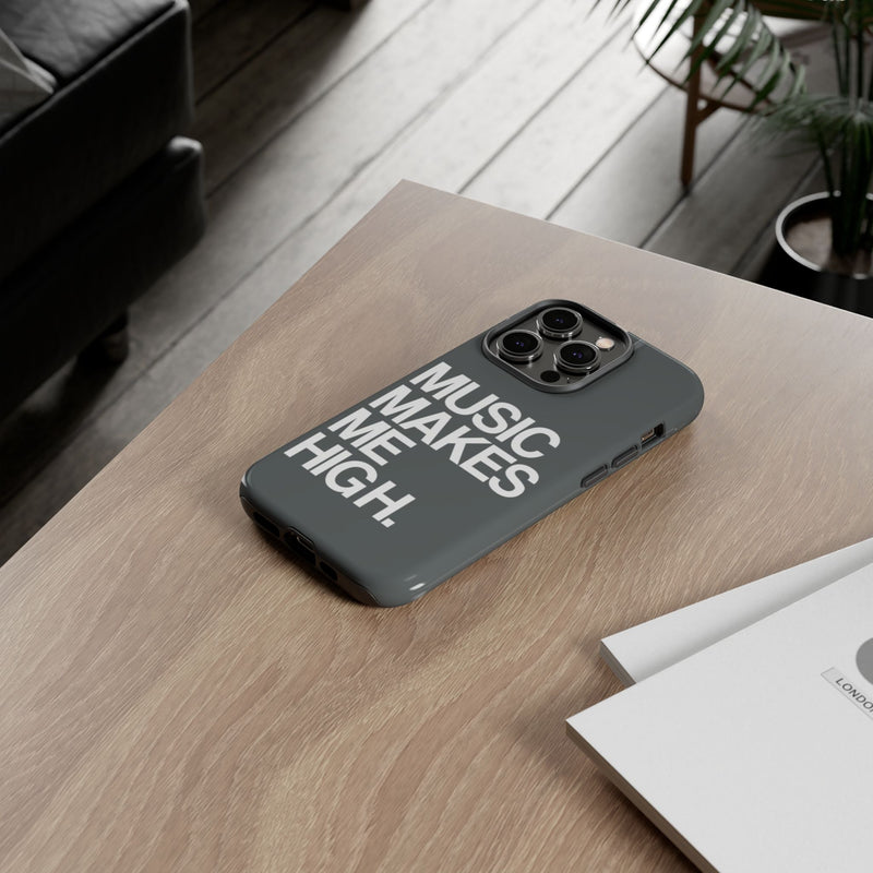 MMMH Phone Case: Dark Grey | White