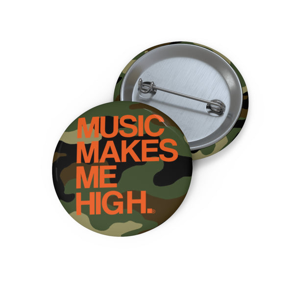 Copy of MMMH Round Pin: Camo | Orange