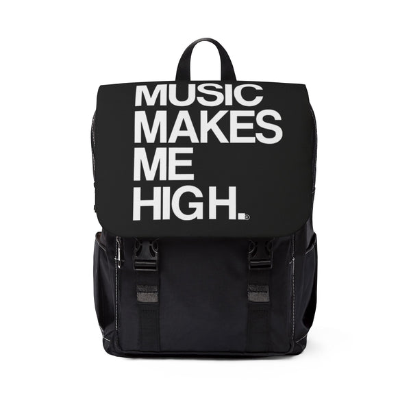 MMMH Backpack: Black | White