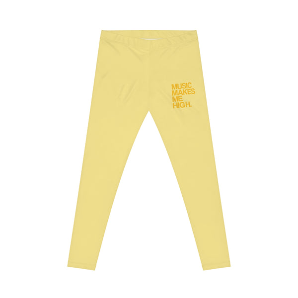 MMMH Leggings: Light Yellow | Yellow