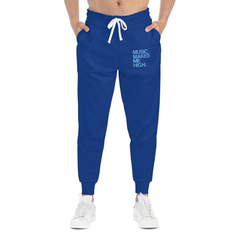 MMMH Unisex Joggers: Dark Blue | Light Blue