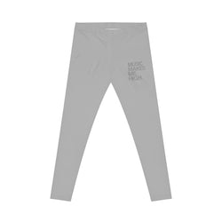 MMMH Leggings: Light Grey | Grey