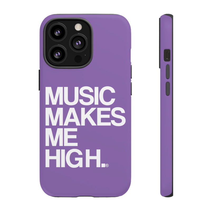 MMMH Classic Phone Case: Light Purple | White