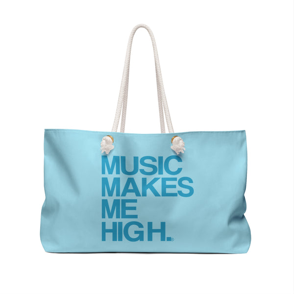 MMMH Weekender Bag (Rope Handle): Light Turquoise | Turquoise