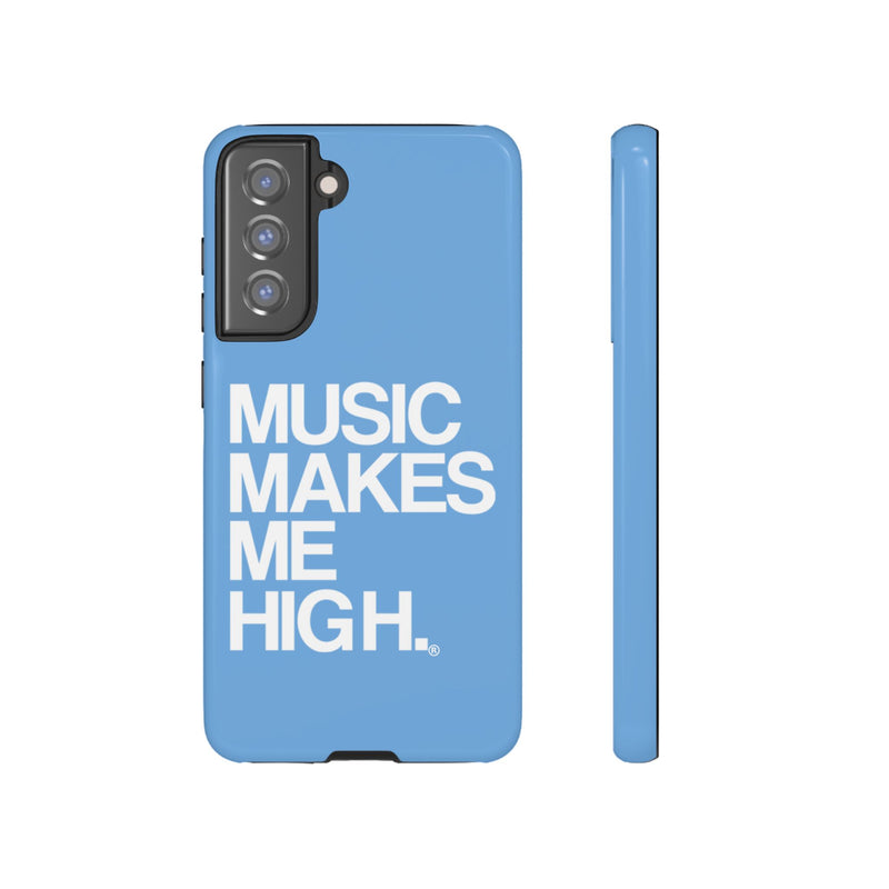 MMMH Classic Phone Case: Light Blue | White