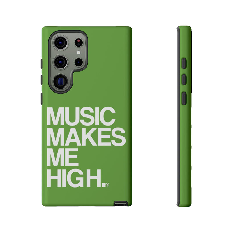 MMMH Classic Phone Case: Green | White